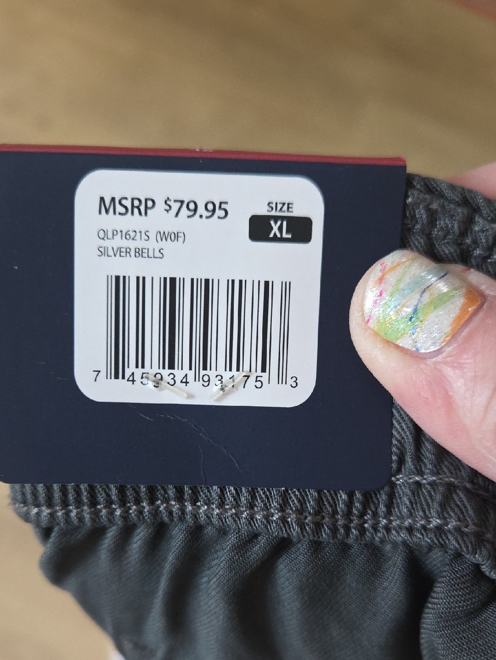 NWT Gap Tencel Lyocell Pullon Pants Grey Casual  XL - Picture 4 of 5
